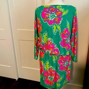 Lilly Pulitzer Cara Dress in Spearmint Fuzzy Navel